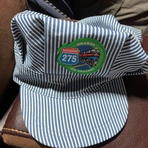 Hilcorp engineers blue and white hat